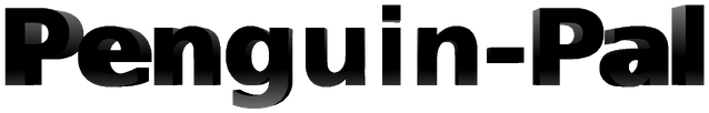 File:Penguin-Pal wordmark.png