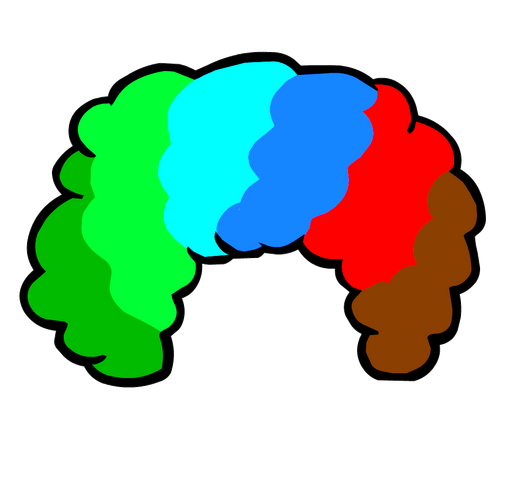 File:Funny Clown Wig.png