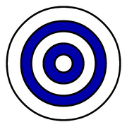 Blue Target Background