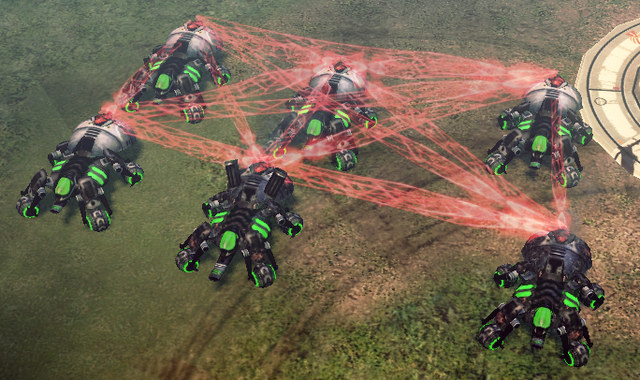 File:CNC4 Spider Tanks In-game.png