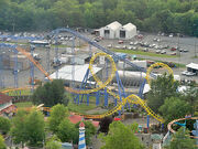 Carolina Cyclone Carowinds Overview