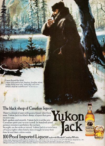 Yukon Jack 1975 advert