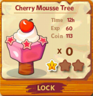 Cherry Mousse Tree