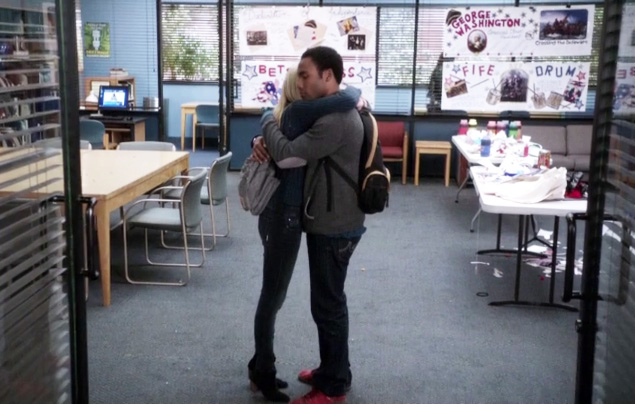 troy and britta start dating