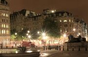 Trafalgar square night small