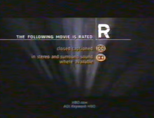 HBO rated R-0