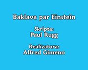 Baklava par einstein