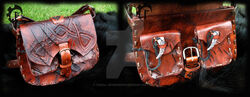 Tribal messenger bag by feral workshop-d7pswug
