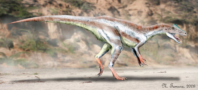 File:Deltadromeus by NTamura.jpg