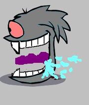 Vampuffle Drooling