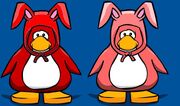 Red and Peach Bunny