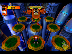 Tiny Tiger (Crash Bandicoot 2 Boss)