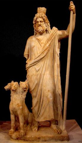 Archivo:Hades and cerberus by lithinos-d5iwpdc.jpg