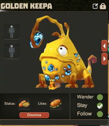 Creativerse golden keepa stay94