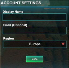 Creativerse R41 account settings001