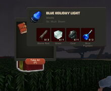 Creativerse Blue holiday light27