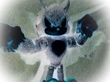 Creepy sonic figure