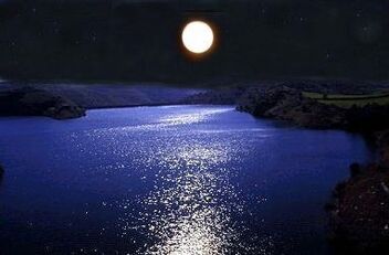 Lago noche