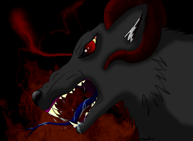 File:Hound of Hell by UnbornLycan.png