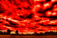 Roter Himmel