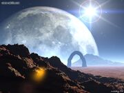 Planet Saiya desert