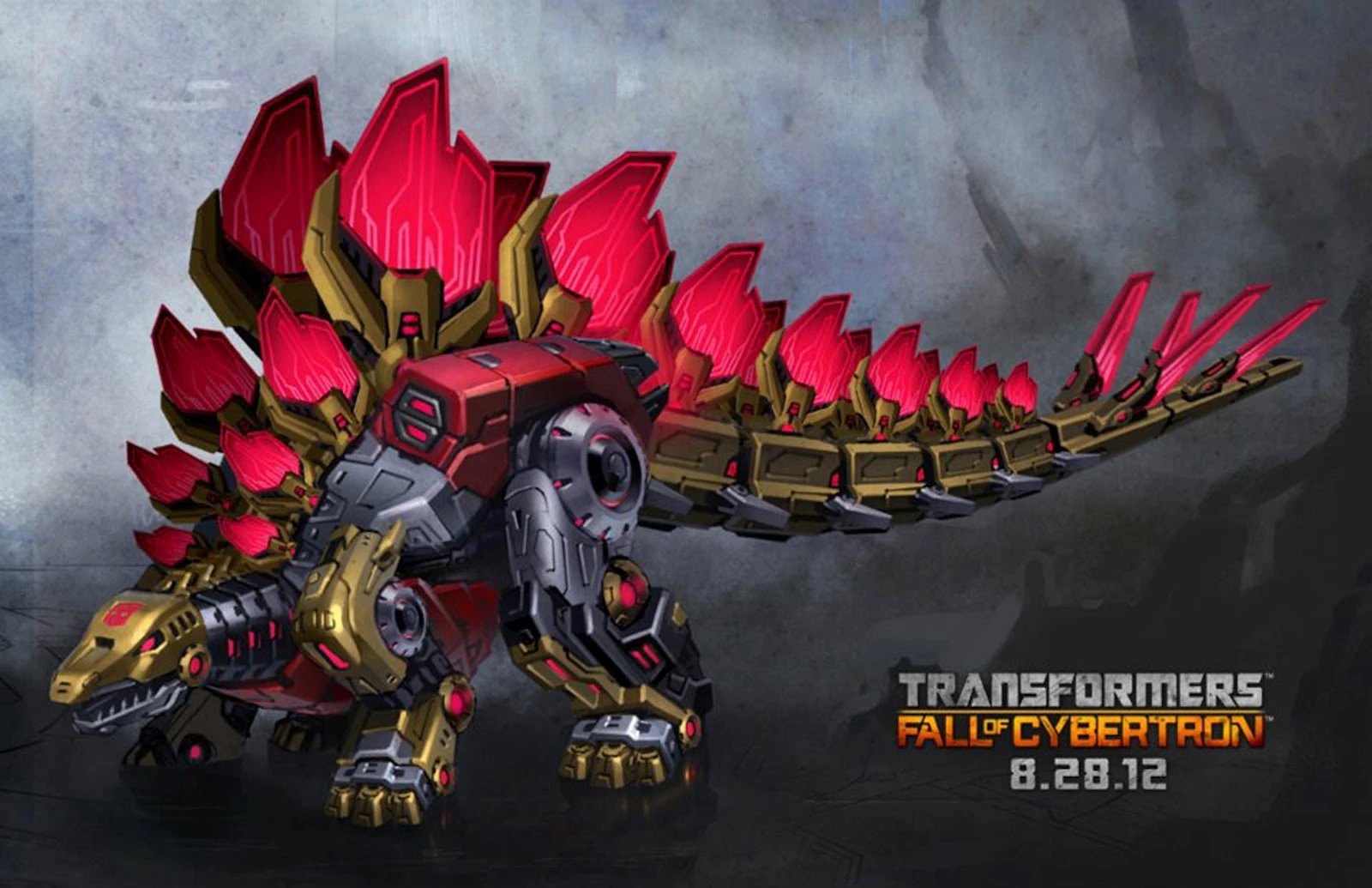 Image Snarl dinobot transformers fall of cybertron game concept art