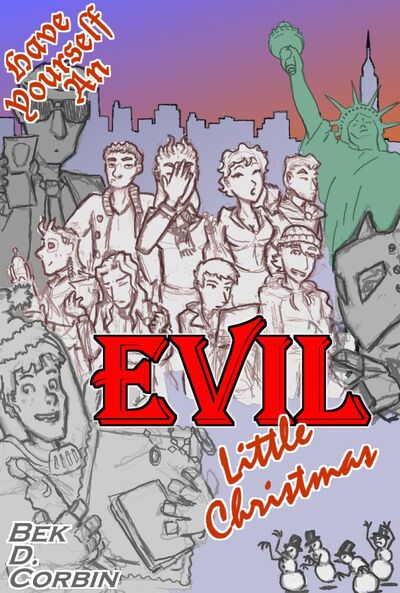 Whateley evil little christmas poster by Elaborate