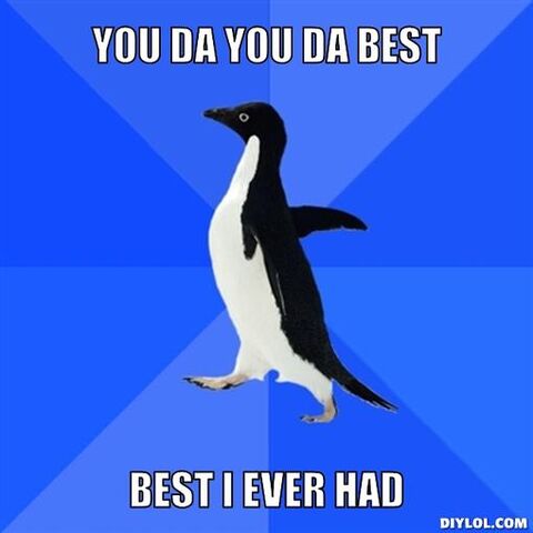 File:Socially-awkward-penguin-meme-generator-you-da-you-da-best-best-i-ever-had-a56604.jpg