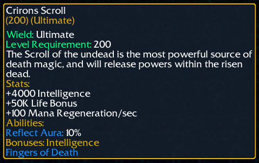 Crirons Scroll