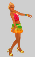 Ruby DDR SuperNOVA oufit