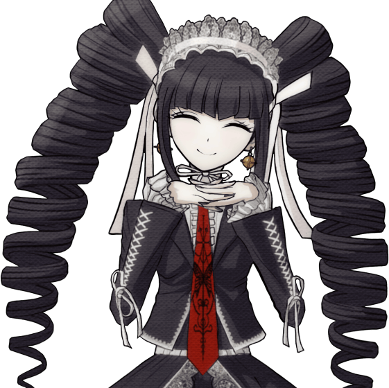 Image - Celestia Ludenberg Halfbody Sprite (4).png | Danganronpa Wiki