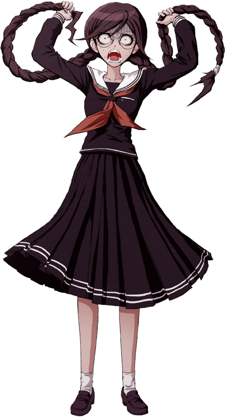 Image - Danganronpa 1 Toko Touko Fukawa Fullbody Sprite 08.png