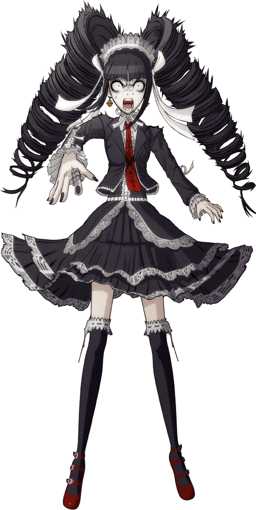 Image Celestia Ludenberg Fullbody Sprite (11).png Danganronpa Wiki