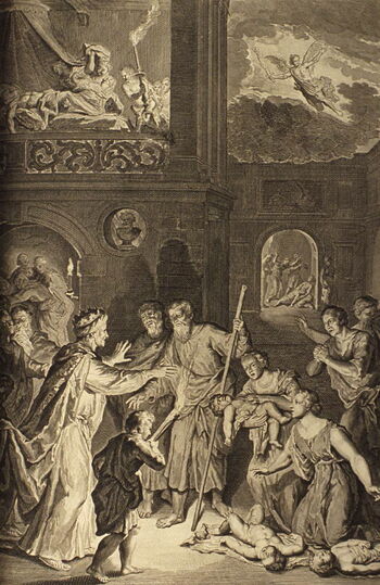 Figures The Egyptian Firstborn Destroyed
