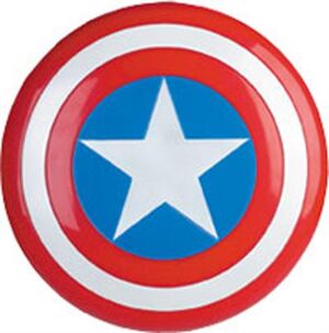 Wooden Captain America Shield