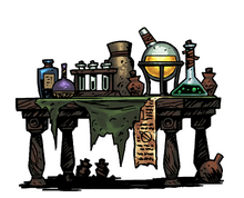 Alchemy table