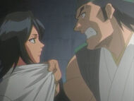 Ganju grabs Rukia