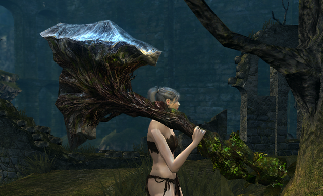 File:Stone Greataxe in game.png