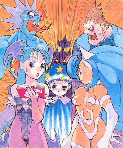 File:Night Warriors Darkstalkers Revenge artwork.png