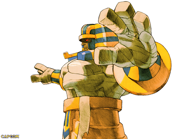 File:MvC2 Anakaris Wallpaper.png