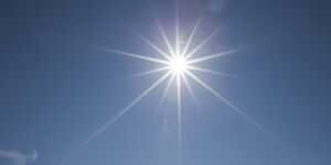 Brennende Sonne