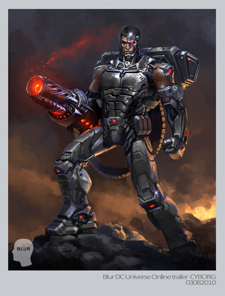 cyborg dc universe online
