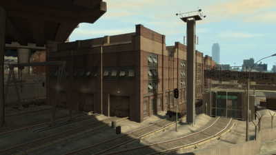 GTA IV Hochbahn Betriebshof