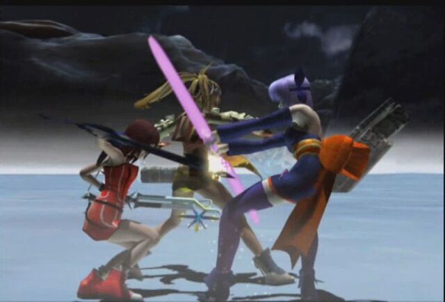 File:Rikku & Kairi vs Ayane.jpg
