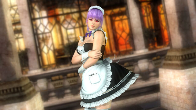File:DOA5U Ayane Maid.jpg