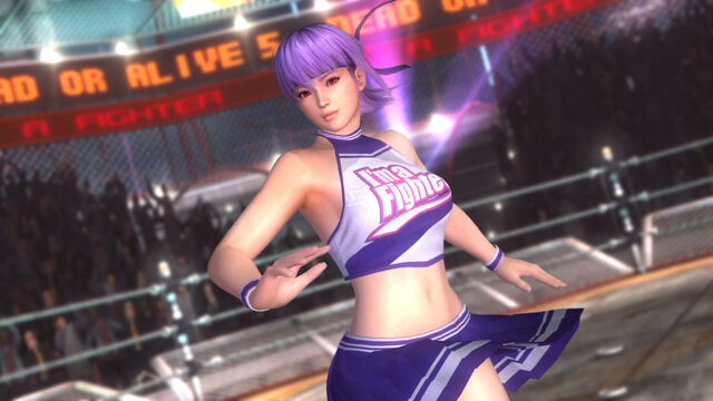 File:DOA5 Ayane Cheerleader.jpg