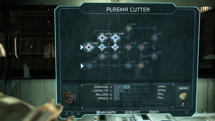 dead space 3 plasma cutter controls