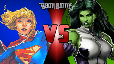 SuperGirl VS She Hulk