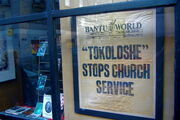 Tikoloshe Newspaper Headline