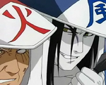 Hiruzen und Orochimaru